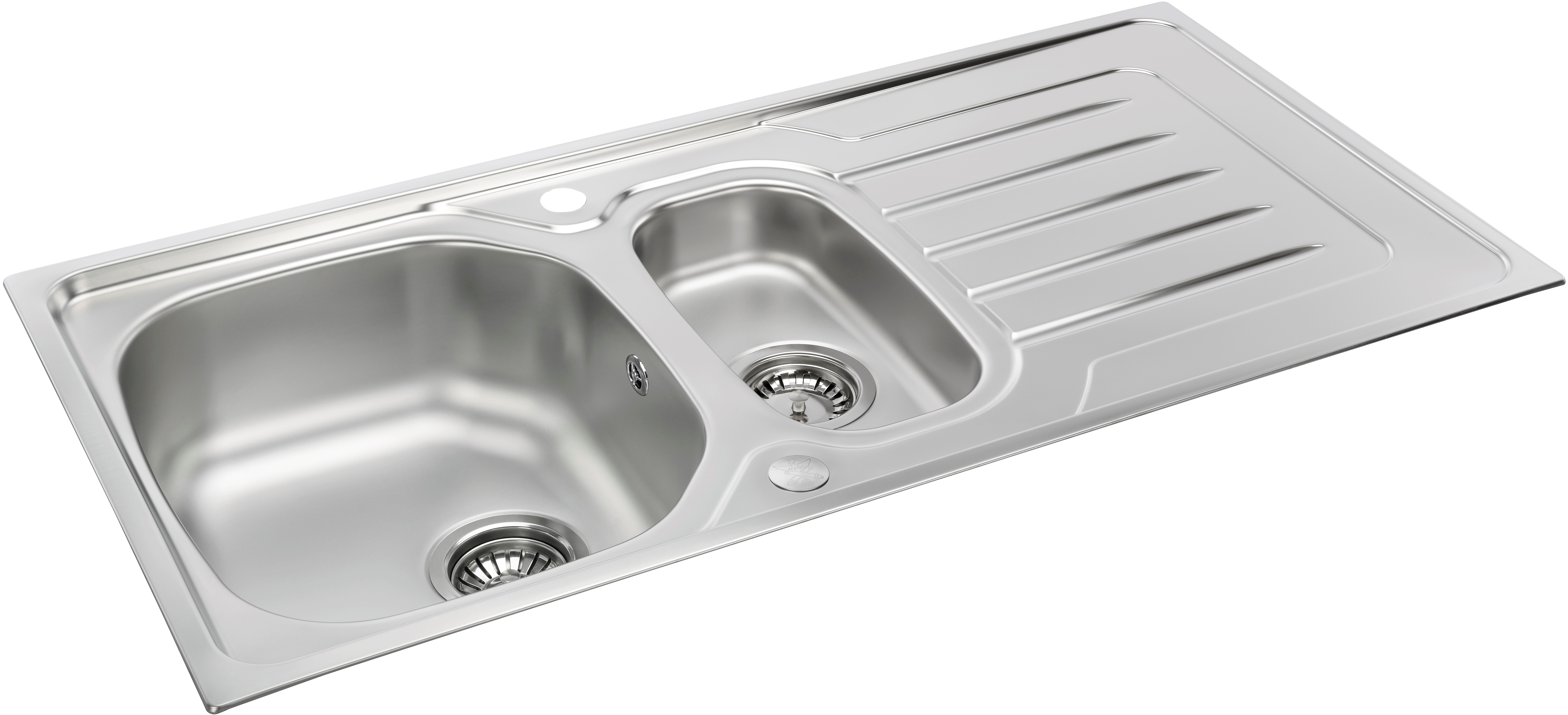 CARRON ONDA 150 BOWL & HALF S/S SINK